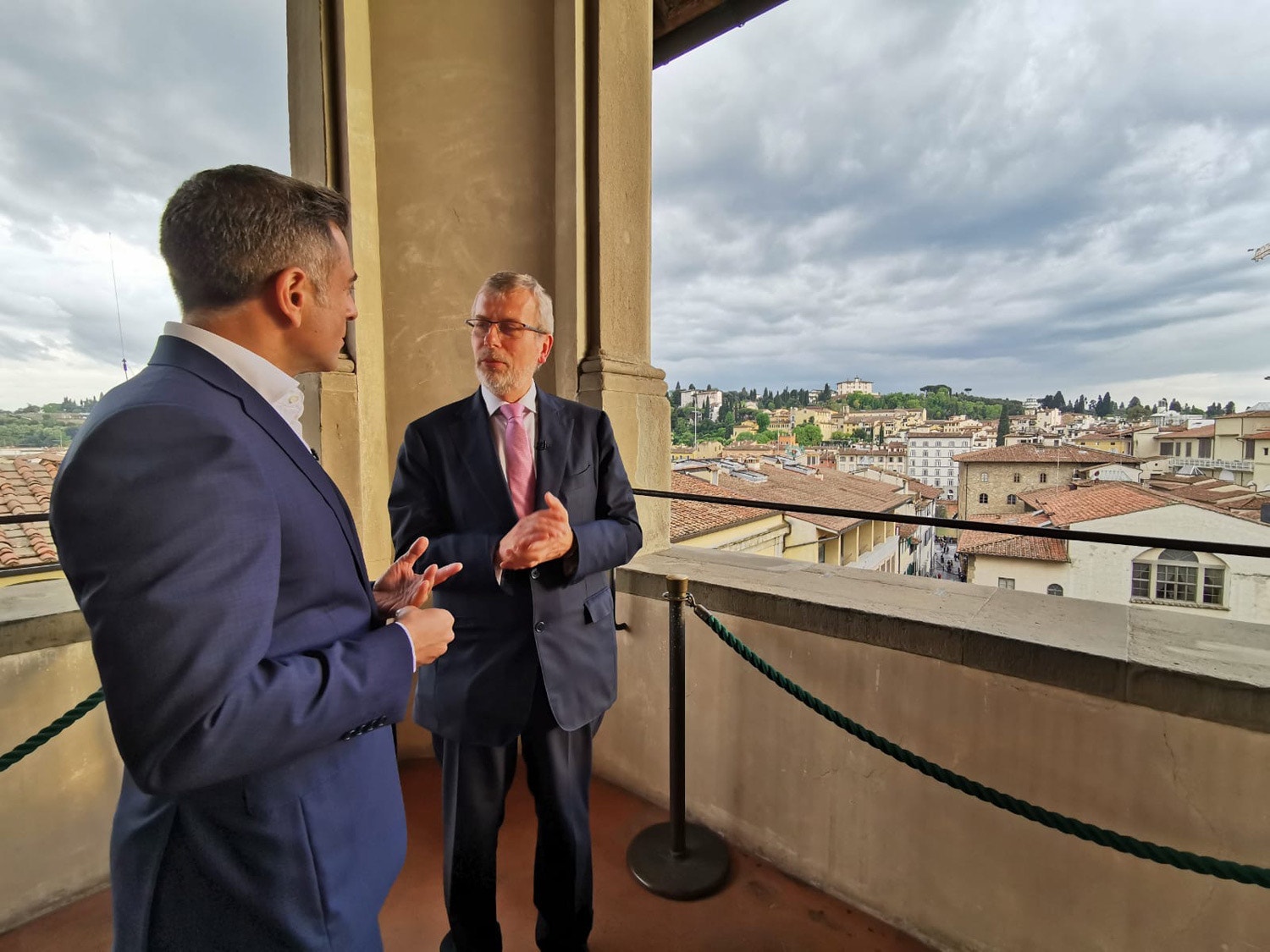  Renaud Dehousse falou sobre o sonho que tem para a Europa e os desafios da Uni&atilde;o. Fonte: PMG 