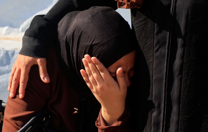 Imagem de Gaza. Mulheres e raparigas com "riscos crescentes de violência baseada no género"