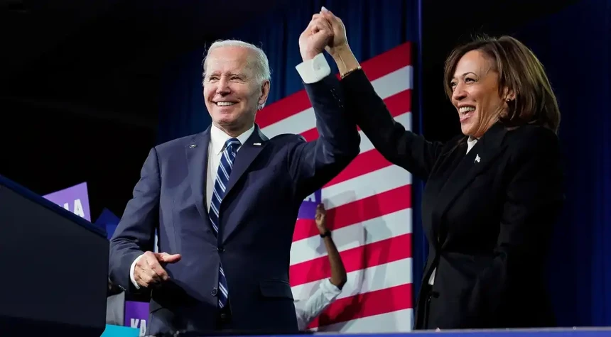 Biden passou o testemunho a Harris
