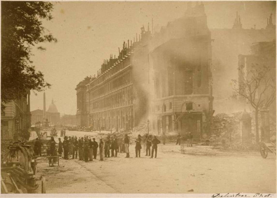 Rua Royale, maio de 1871  