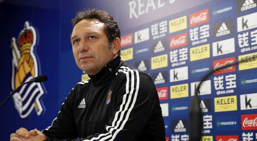 Eusebio Sacristán já não é treinador da Real Sociedad
