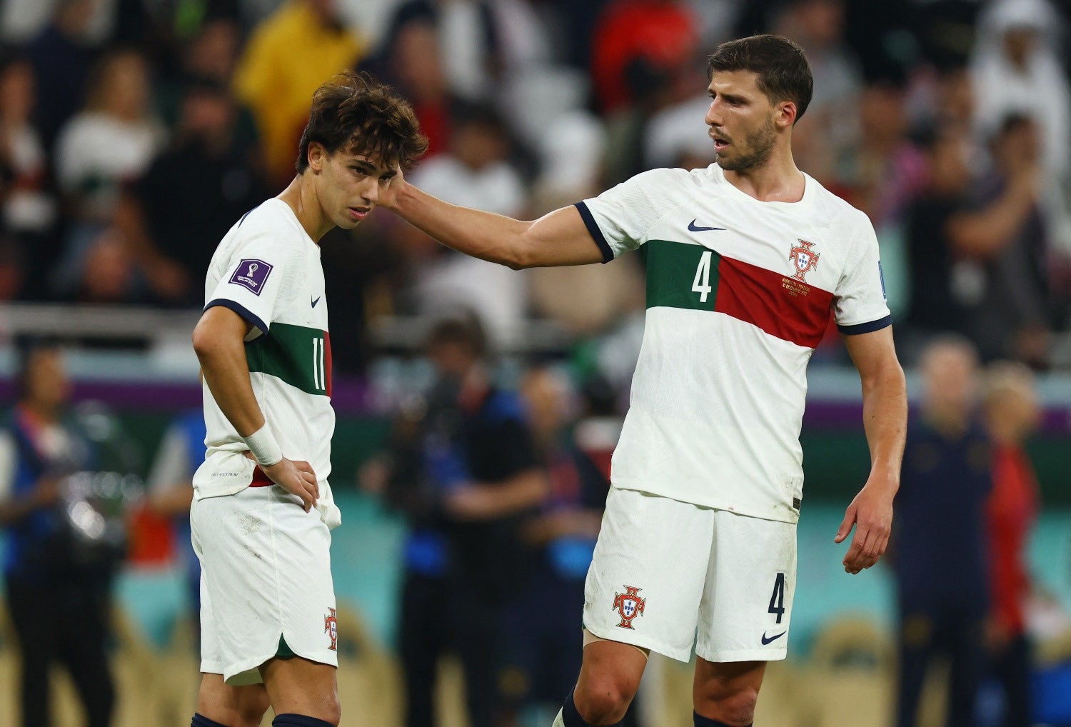 World Cup 2022. Portugal does not cross the Moroccan wall and is eliminated