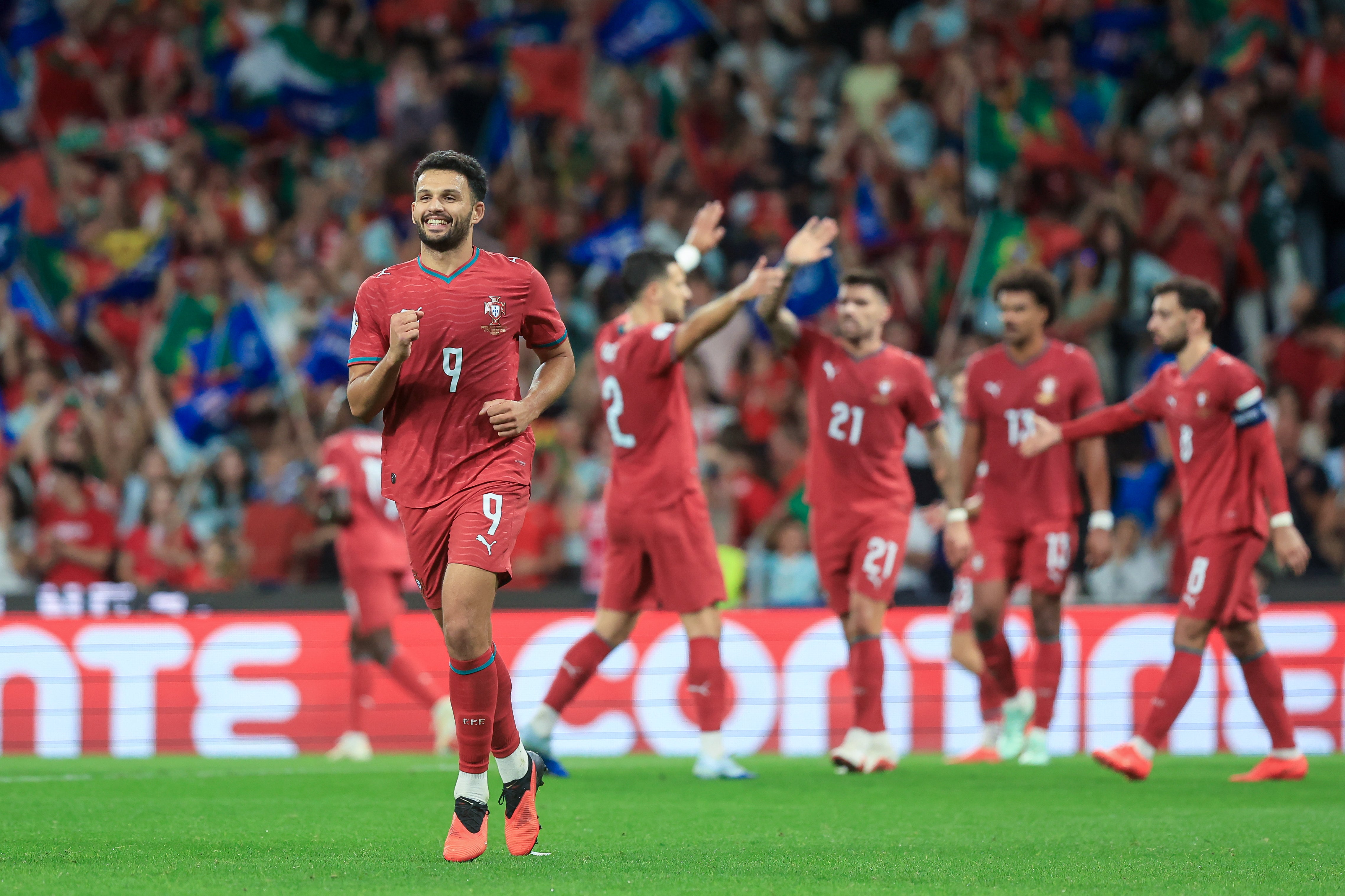 Portugal est� nos `quartos` da Liga das Na��es