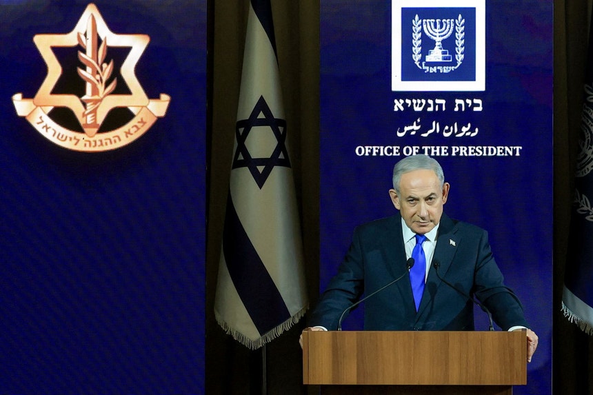 Benjamin Netanyahu. "Guerra terminará quando regime do Irão entrar em colapso"
