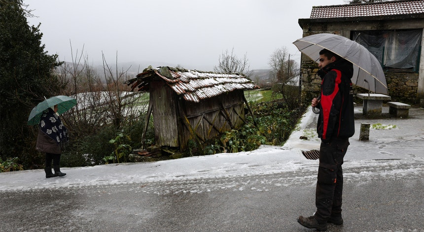Imagem de Depressão Ingrid. A evolução do mau tempo em Portugal ao minuto