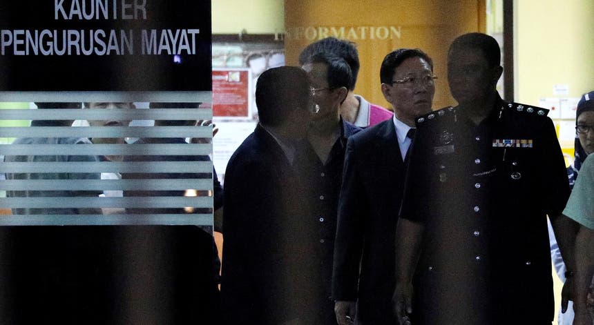 O embaixador da Coreia do Norte na Malásia, Kang Chol, à saída do Hospital de Kuala Lumpur. Foto: Edgar Su - Reuters O embaixador da Coreia do Norte na Malásia, Kang Chol, à saída do Hospital de Kuala Lumpur. Foto: Edgar Su - Reuters