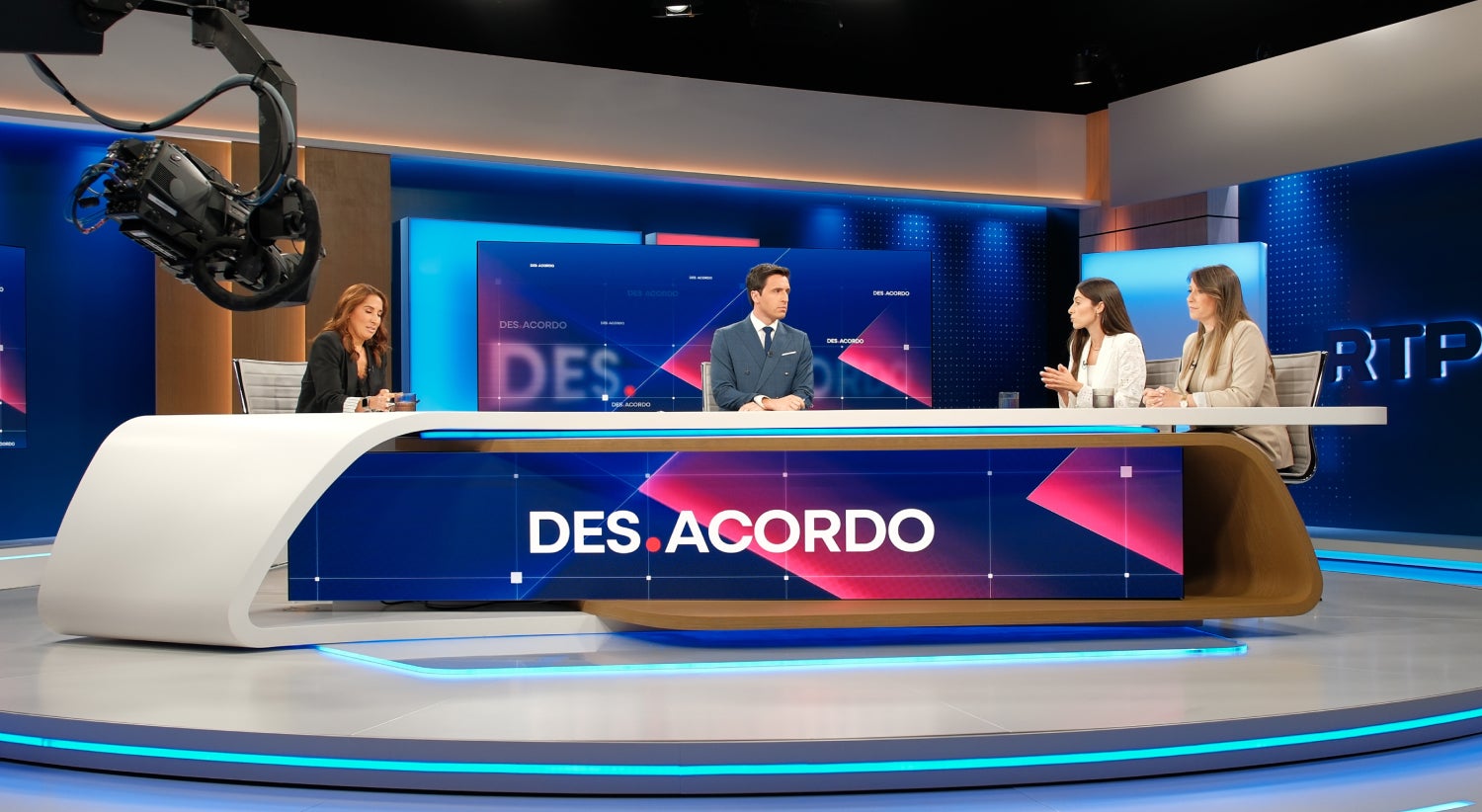 Des.Acordo é o novo programa da RTP Notícias. Entre o IVA Zero e a violência doméstica, três deputadas à procura de consenso