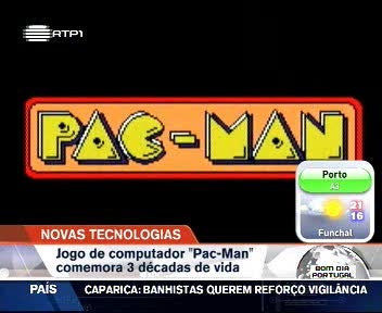 PAC-MAN – Google comemora os 30 anos do jogo