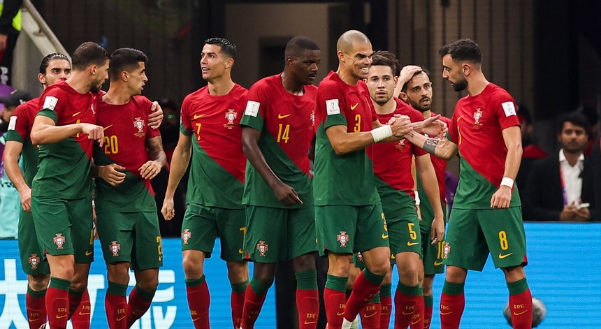 Portugal já garantiu a qualificação para os oitavos de final do Mundial de futebol de 2022
