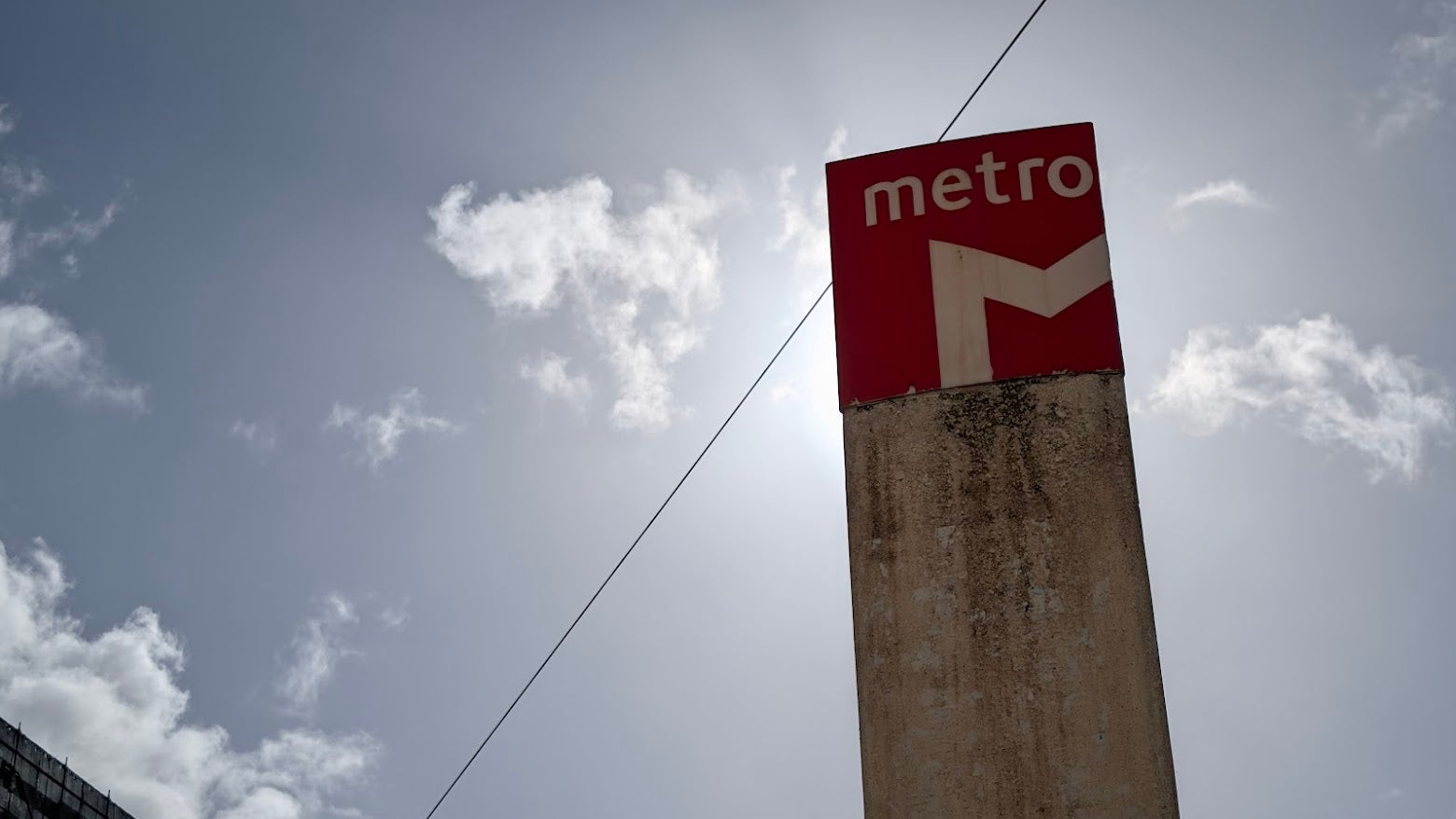 Metro from Rossio to Cais do Sodré closed between May 2 and 5