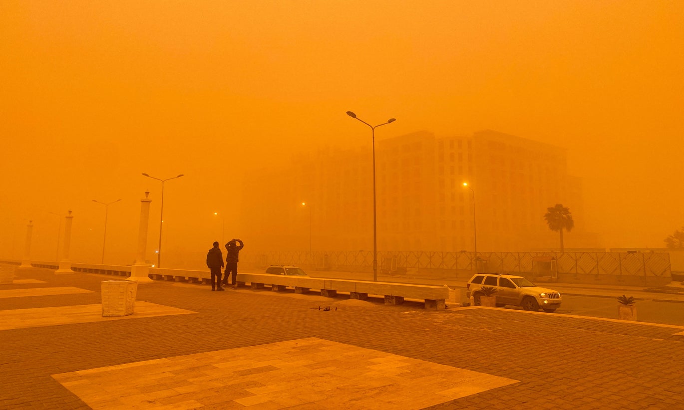 Engolida pelas poeiras