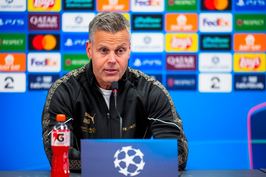 Imagem de Knutsen espera outra imagem do Sporting perante Bodo/Glimt preparado