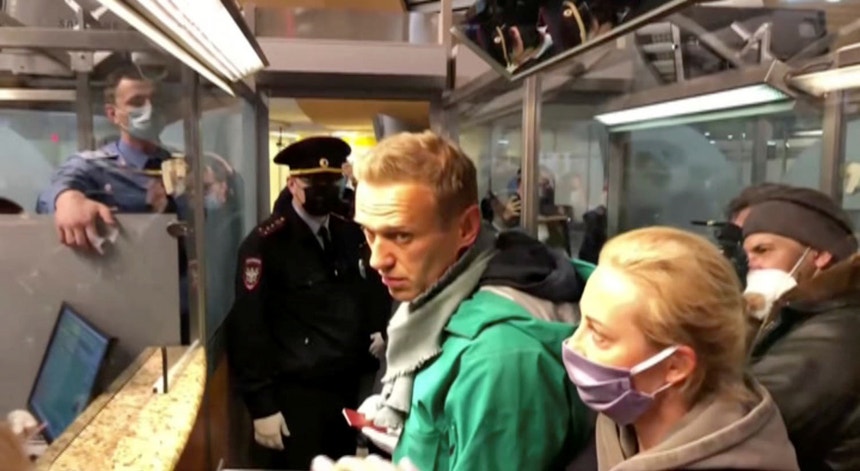 Alexei Navalny, Rússia, Moscovo, detido
