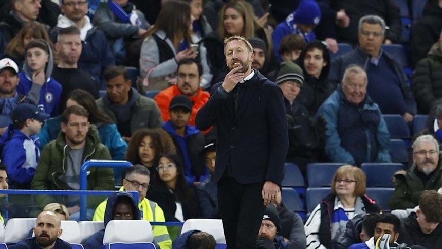 Graham Potter deixou de orientar a equipa do Chelsea
