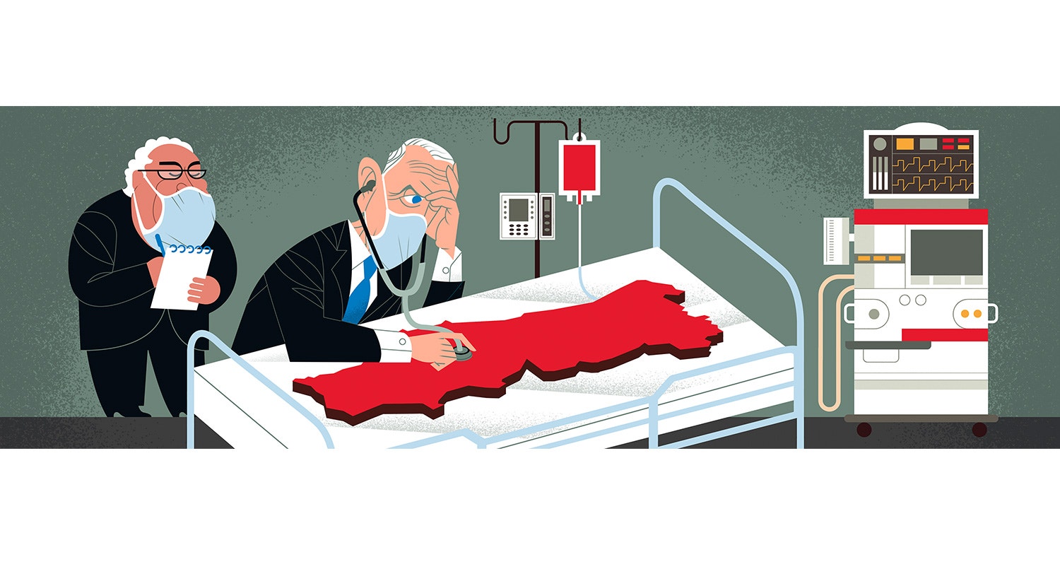  Portugal de baixa. Cartoon de Andr&eacute; Carrilho 