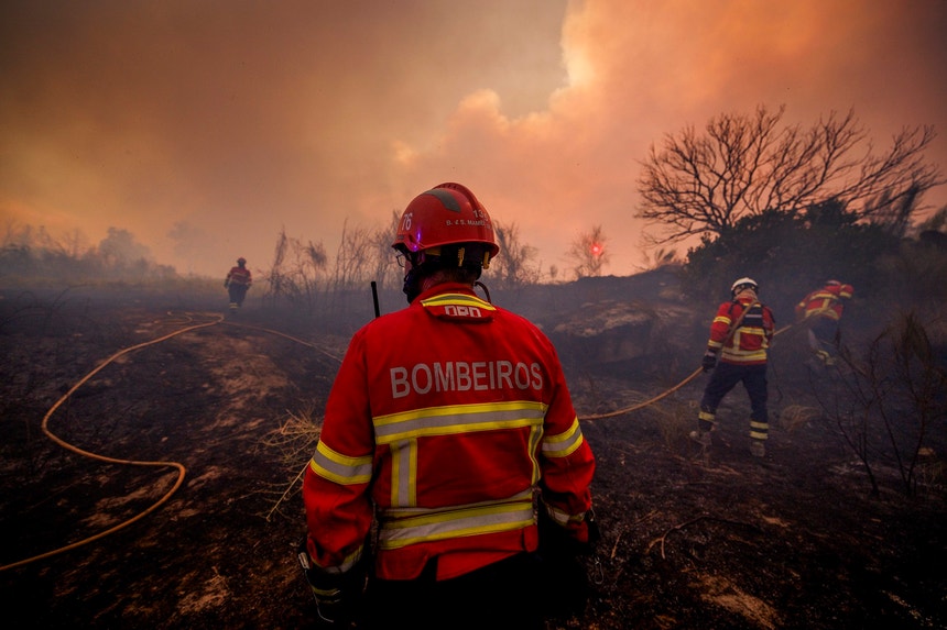 Imagem de Dominado fogo em Santo Tirso