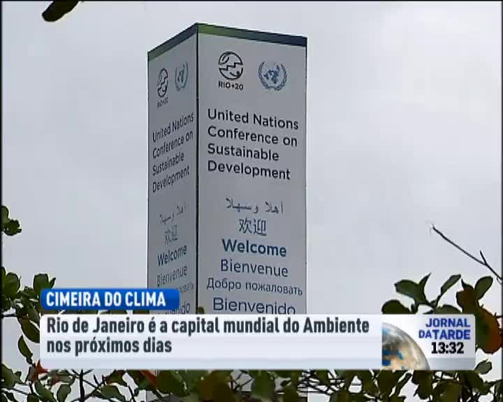 Cimeira do Clima vai começar no Rio de Janeiro