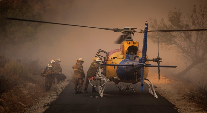 Torre de Moncorvo. Incêndio entrou em resolução ao fim de quatro dias