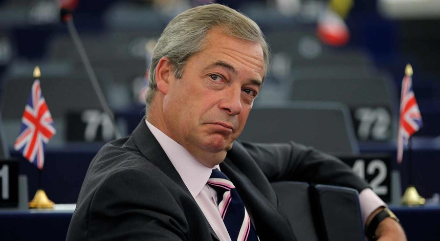 Nigel Farage é deputado no Parlamento Europeu
