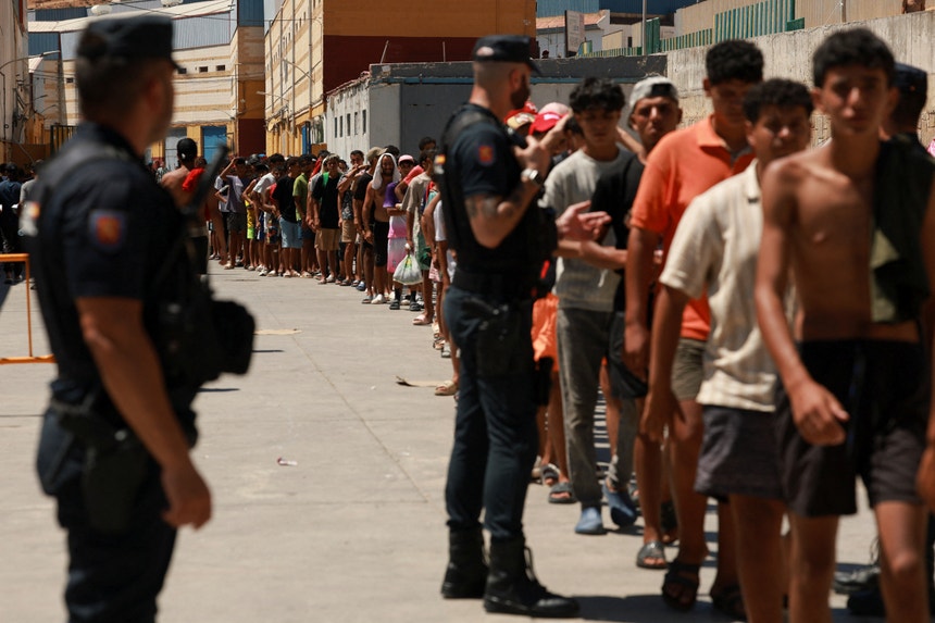 Imagem de "Não deem ouvidos às máfias". O aviso de Espanha e Marrocos para sábado em Ceuta