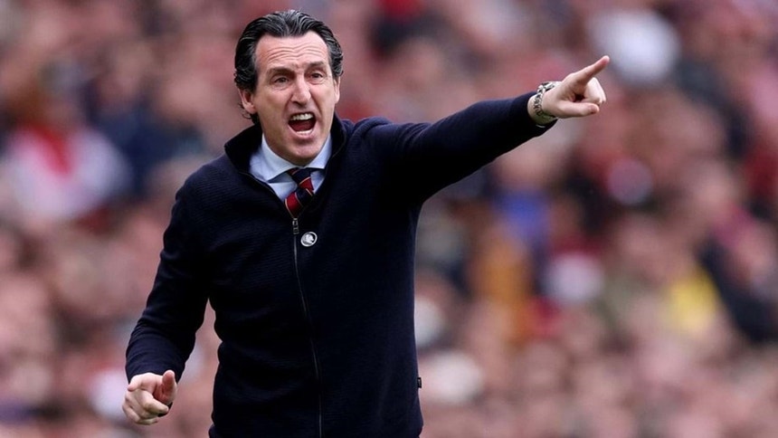 Unai Emery está de pedra e cal no Aston Villa
