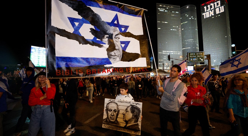 Os EUA estão preocupados com a crescente onda de protestos em Israel
