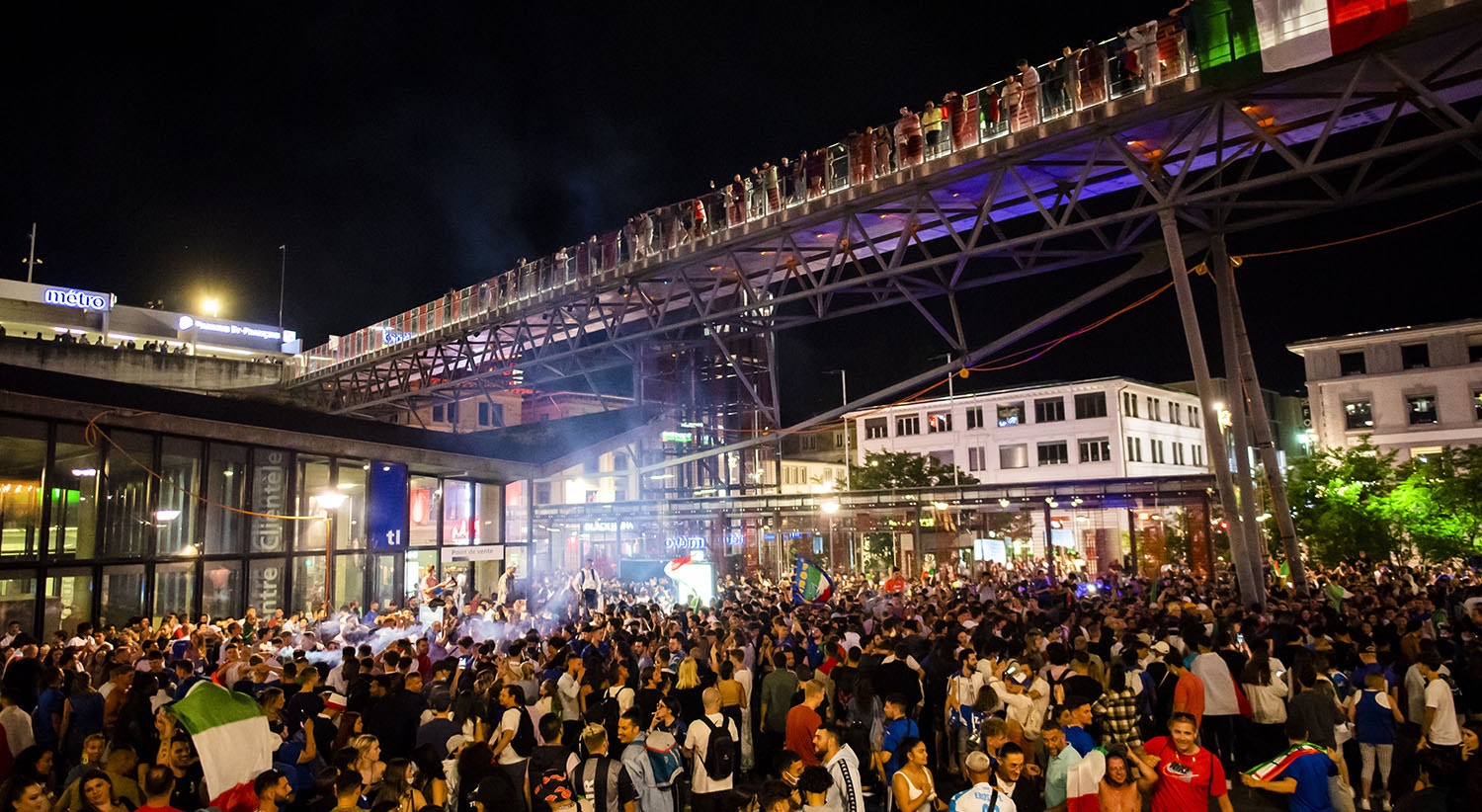  Comemora&ccedil;&otilde;es na Su&iacute;&ccedil;a | Foto: Jean-Christophe Bott - EPA 