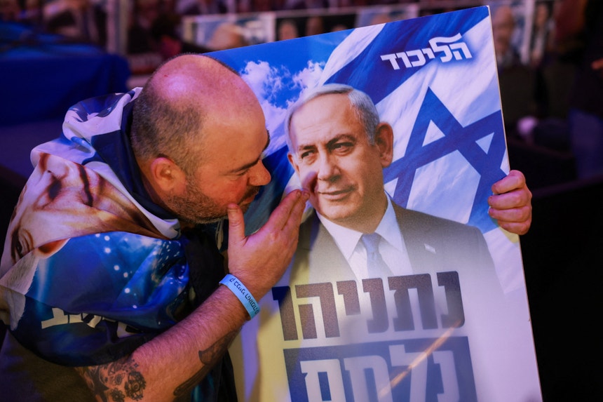 Likud de Netanyahu vence eleição mas bloco que o apoia falha maioria