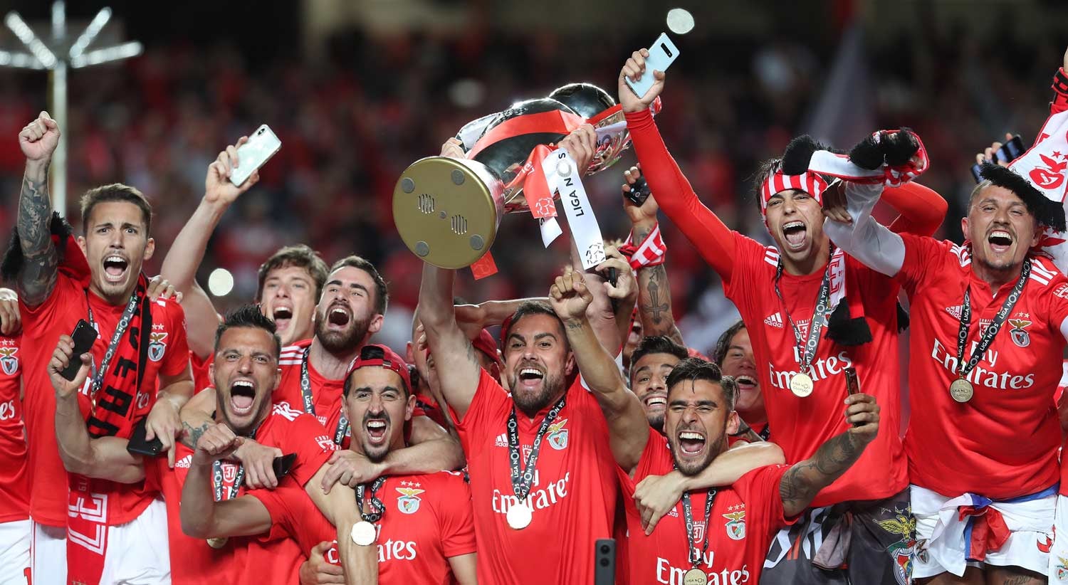 Benfica Campeão Nacional De Futebol. A Festa Do Título Em Direto