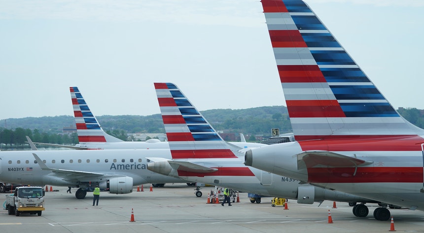 A crise no setor da aviação obrigou as autoridades norte-americanas a apoiar as companhias aéreas
