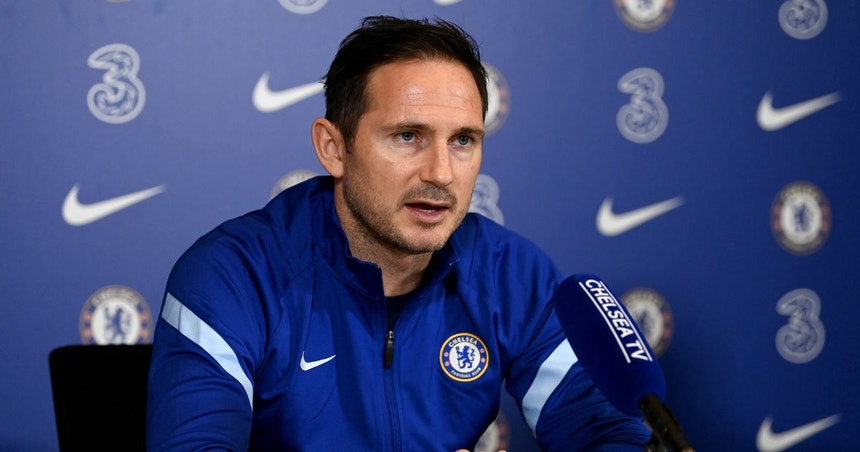 Lampard deixou o cargo de treinador dos "blues" desde que a iniciou em 2019-20
