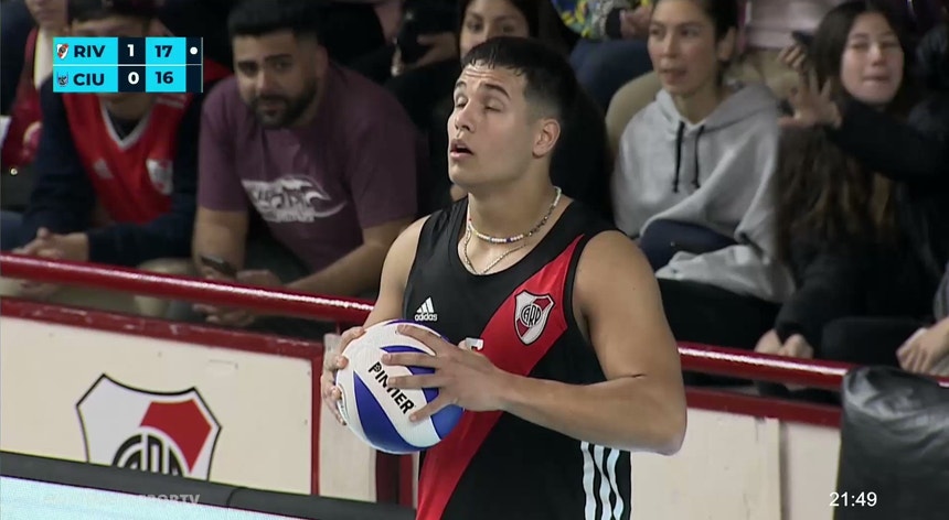O argentino Brian Melgarejo reforça a equipa de voleibol do Sporting
