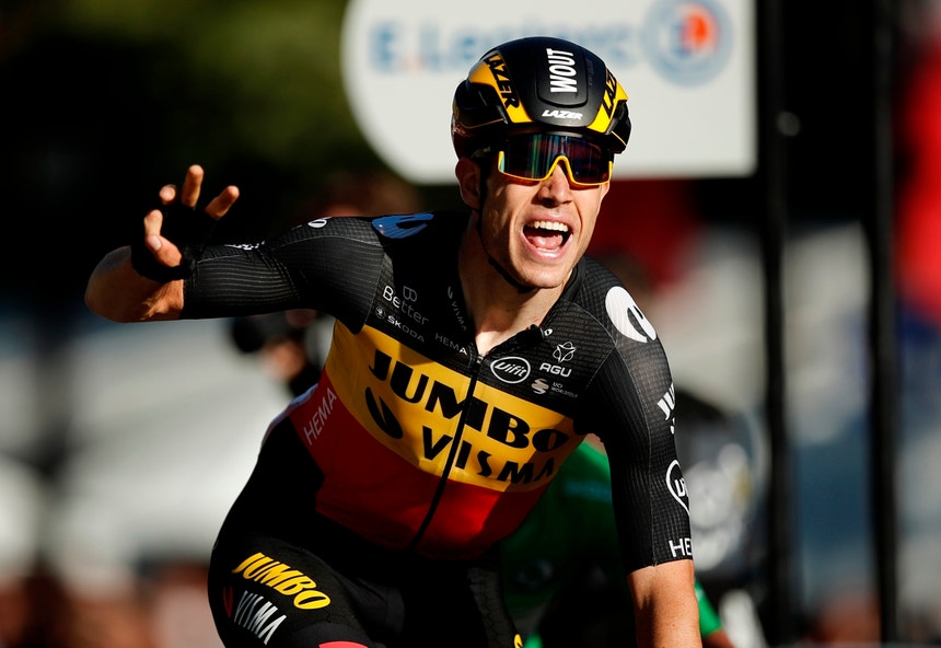 Imagem de Wout van Aert vence ao sprint a quinta etapa do Tour Auvergne-Rhône-Alpes