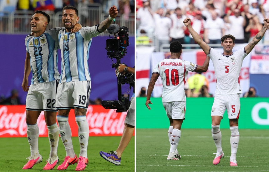 Imagem de Campeã Argentina e Inglaterra procuram segunda vaga na final
