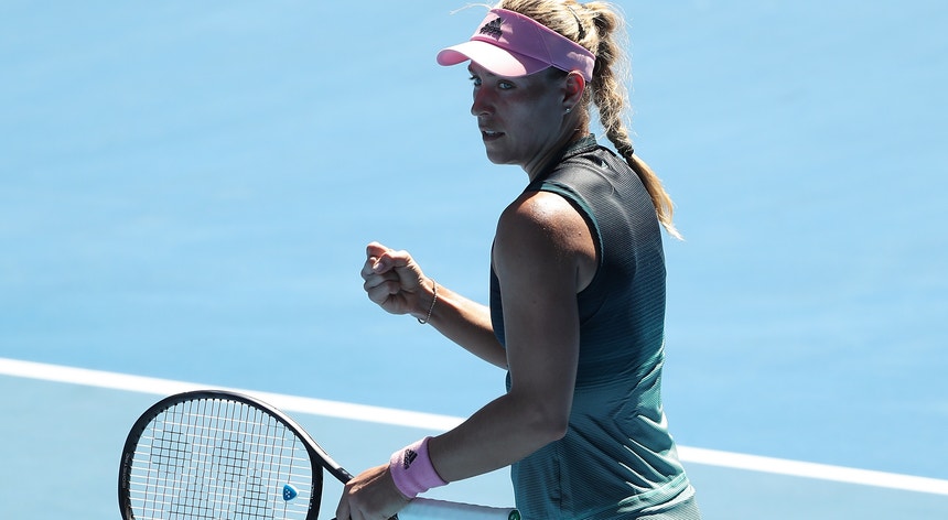 A tenista alemã passou o primeiro obstáculo na Austrália
