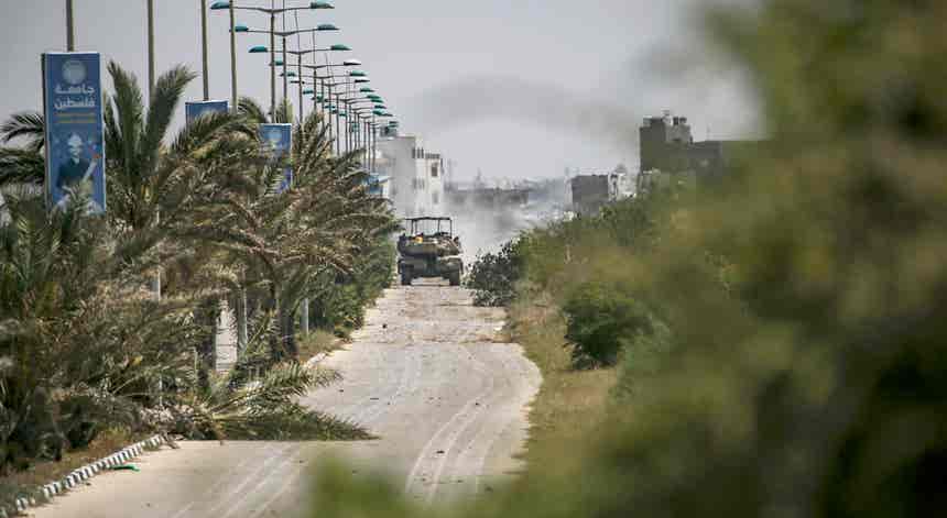 Ataque do Iro adia ofensiva militar israelita a Rafah, sul da Faixa de Gaza