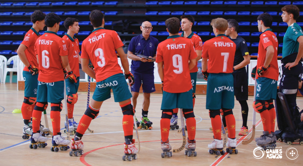 Portugal vence França no Mundial de hóquei em patins de sub-19