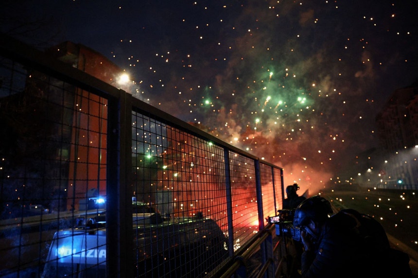 Imagem de Protestos em Milão voltam a marcar Jogos Olímpicos de Inverno