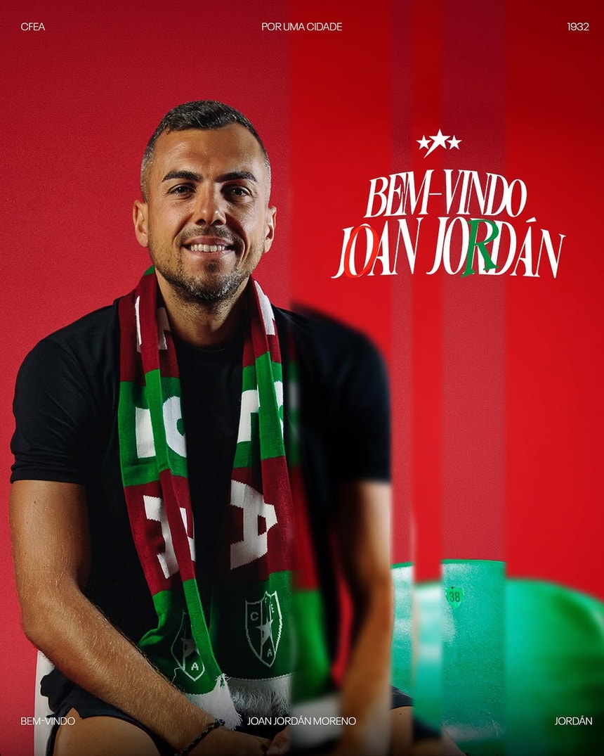Estrela da Amadora contrata médio espanhol Joan Jordán ao Sevilha