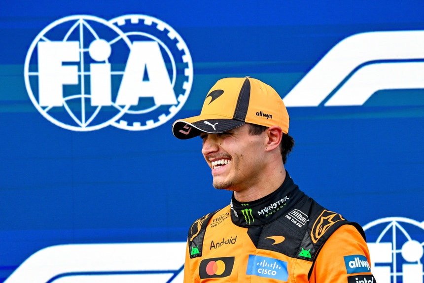 Imagem de Norris surpreende Mercedes e conquista primeira ‘pole’ da temporada na Fórmula 1
