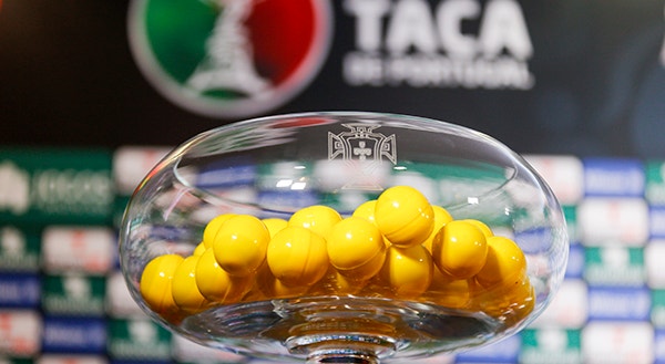A Taça de Portugal já conhece os oito jogos da próxima eliminatória
