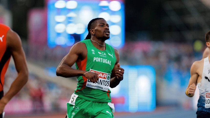 Europeus de atletismo.  Delvis Santos ‘brilhou’ nos 200 metros após regressar da ‘baixa’