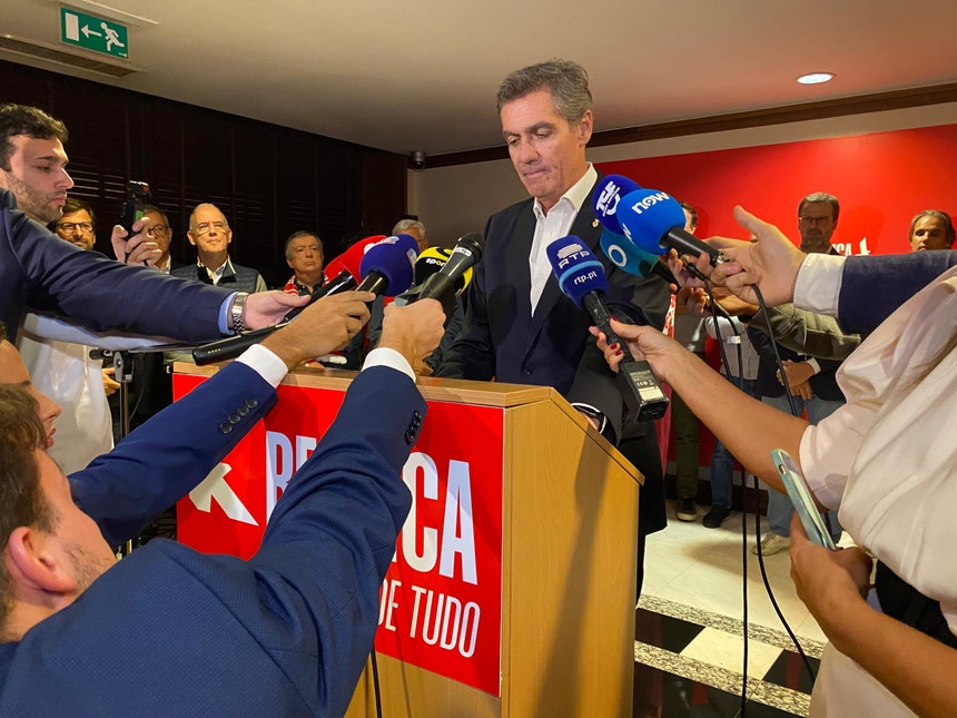 Imagem de Rui Costa ou Noronha Lopes. Sócios do Benfica decidem hoje quem é o presidente