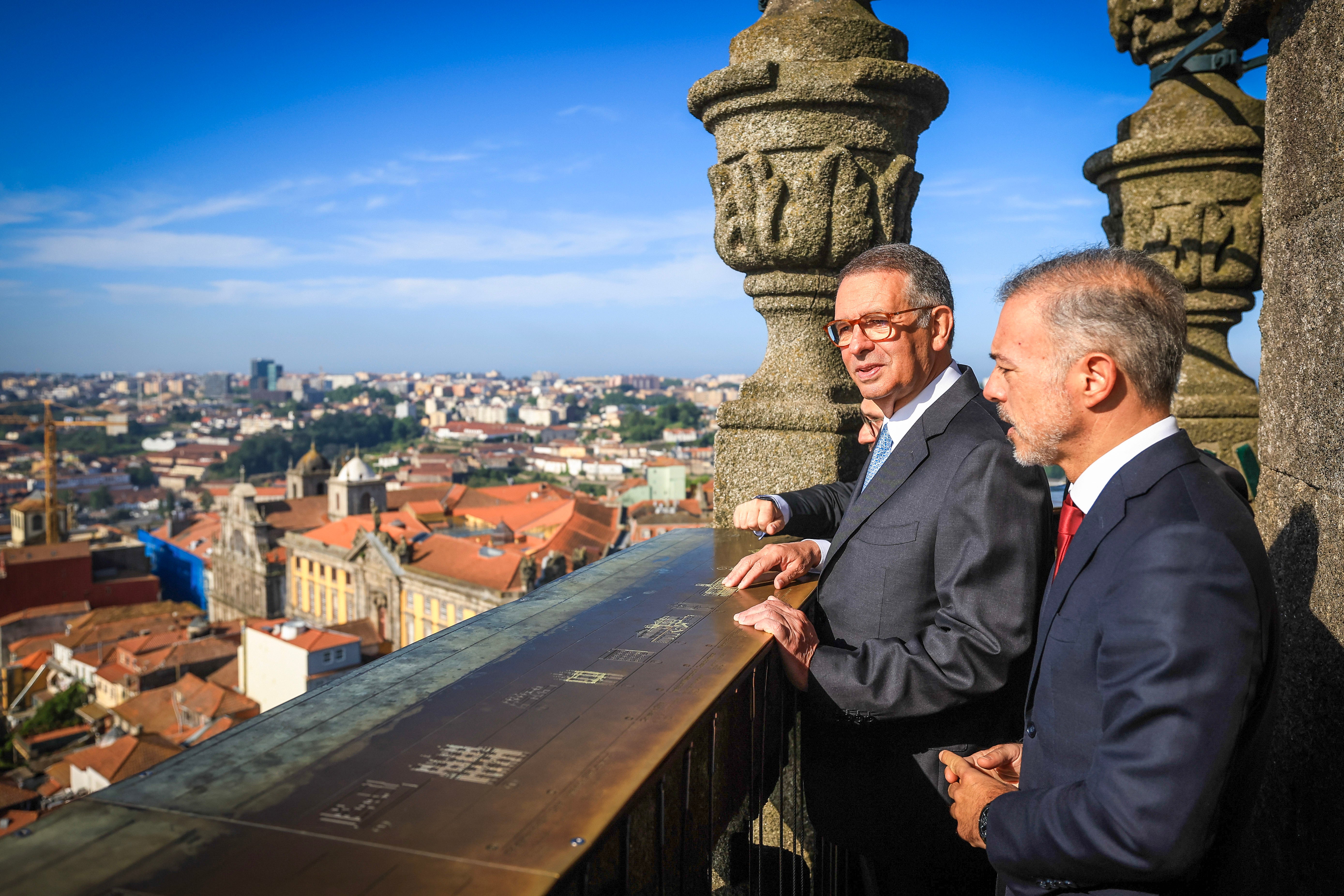 Presidente da República foi o visitante 10 milhões na Torre dos Clérigos