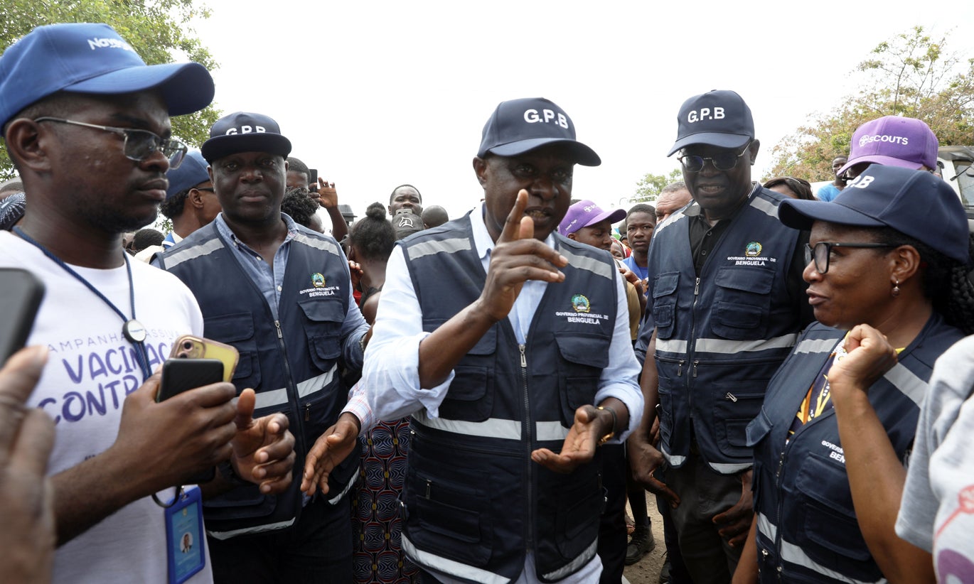 Governador de Benguela anuncia "estudo rigoroso" para solução definitiva no Rio Cavaco