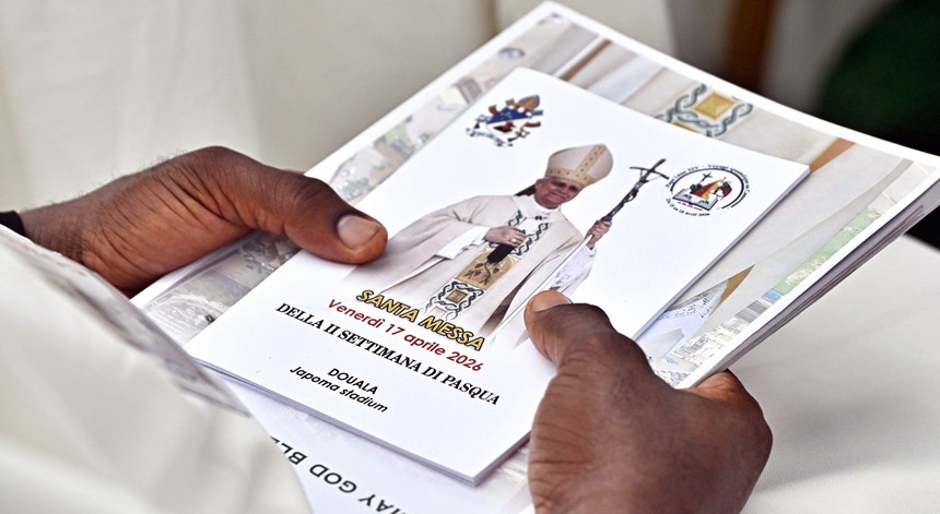 Imagem ilustrativa: Papa em Angola. Leão XIV vai celebrar missa no local de culto mariano