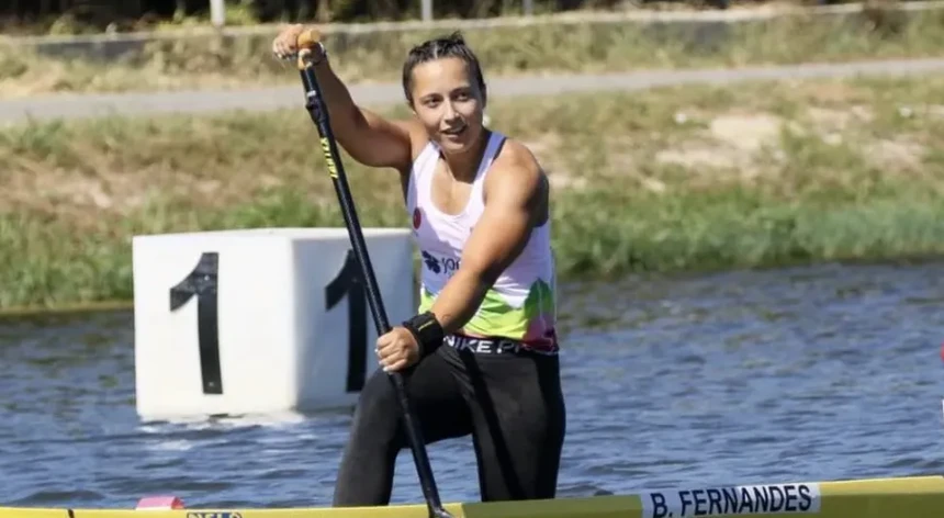 Beatriz Fernandes na final da qualificação olímpica