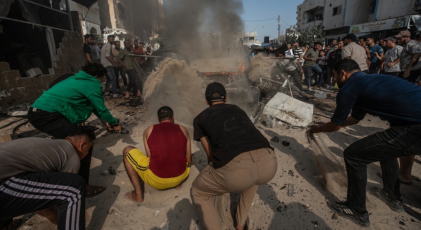 Imagem de Ataques do Exército israelita fizeram três mortos em Gaza