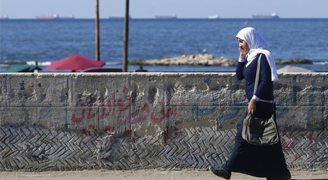 Estudante de Alexandria, Egipto (Foto: Reuters)