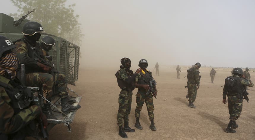 Soldados dos Camarões estão a participar na ofensiva contra o Boko Haram. Foto: Joe Penney